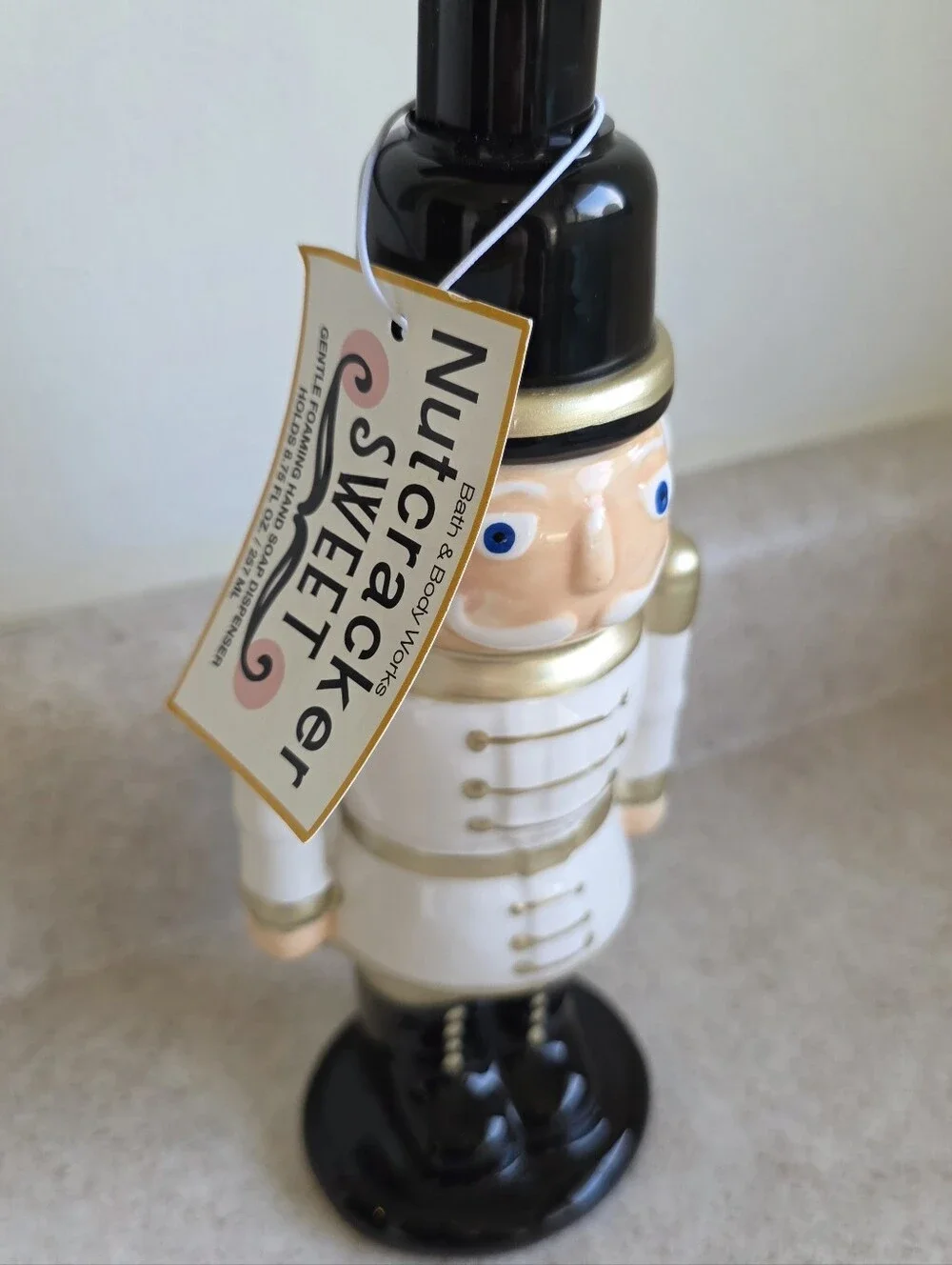 Bath and Body Works Nutcracker Soap Dispenser
